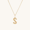 Letter Pendant Necklace