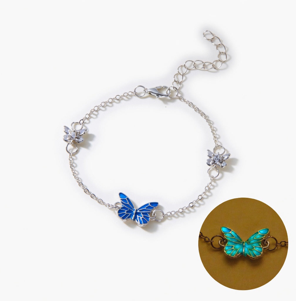 Luminous Butterfly Bracelet