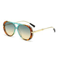 Female Personality All-matching Large Rim Sunglasses