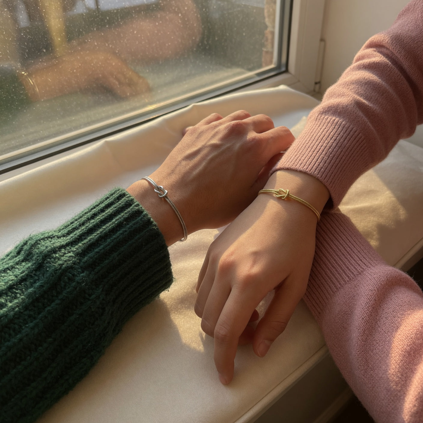 Bracelet nœud éternel